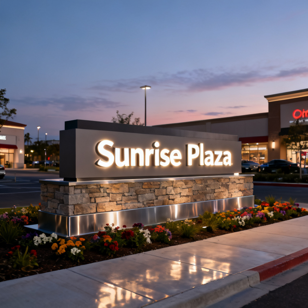 Sunrise Plaza Shopping Center - After