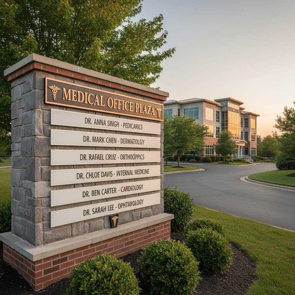 Centerton Medical Plaza Monument Sign