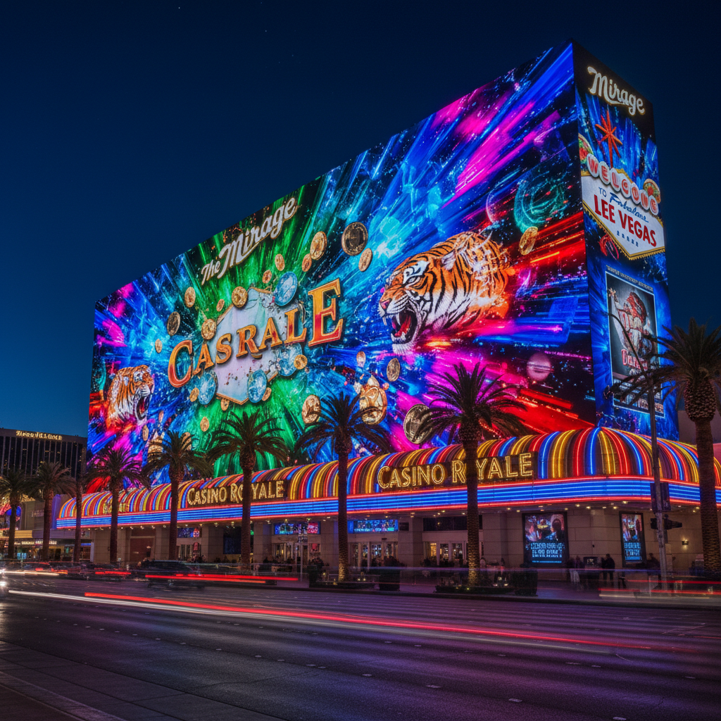 Downtown Casino LED Display