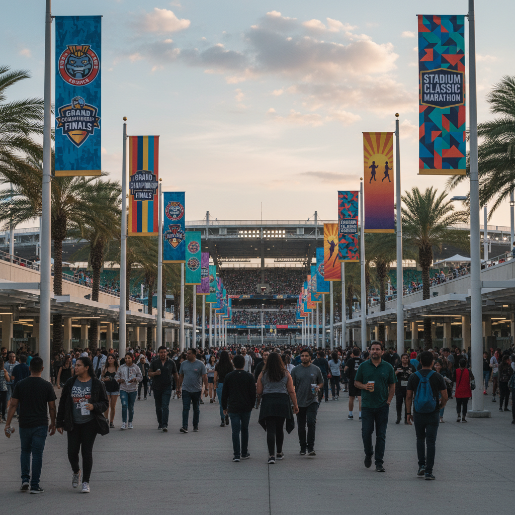 Razorback Stadium Event Banners